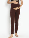 Brown Maternity Leggings