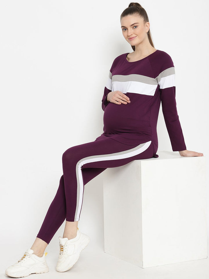 2pc. Maternity Yoga Set (Winter)