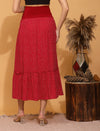 Maternity Tiered Maxi Skirt
