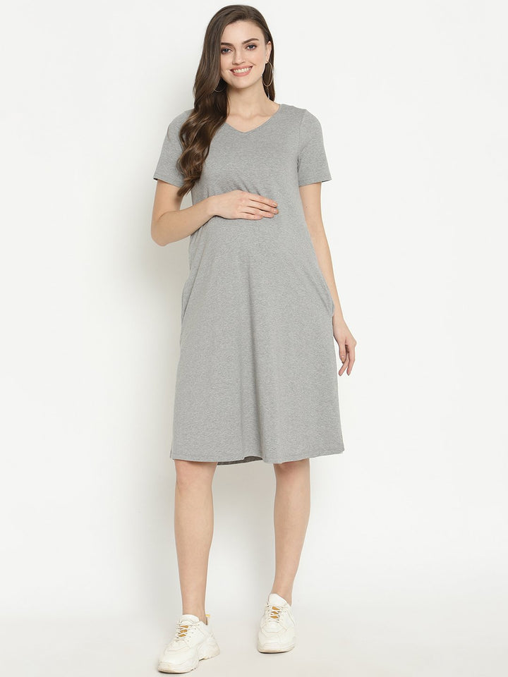 Maternity T-shirt Dress