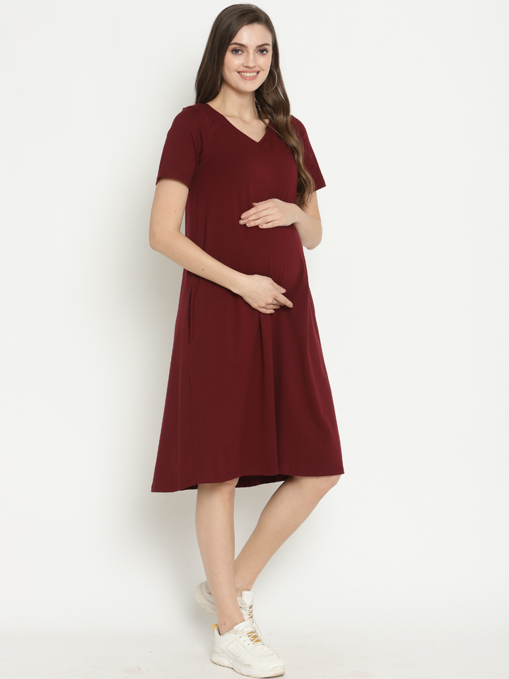 Maternity T-shirt Dress