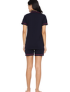 Maternity Night Suit Shorts Set- Navy Blue