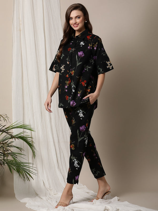 2pc. Nursing Kimono Coordinated Set