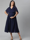 Blue Maternity Dress