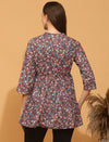 Maternity Ditsy Cotton Top