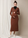 Maternity Rib-Knit Dress