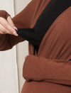 Nursing Friendly Maternity Dress
