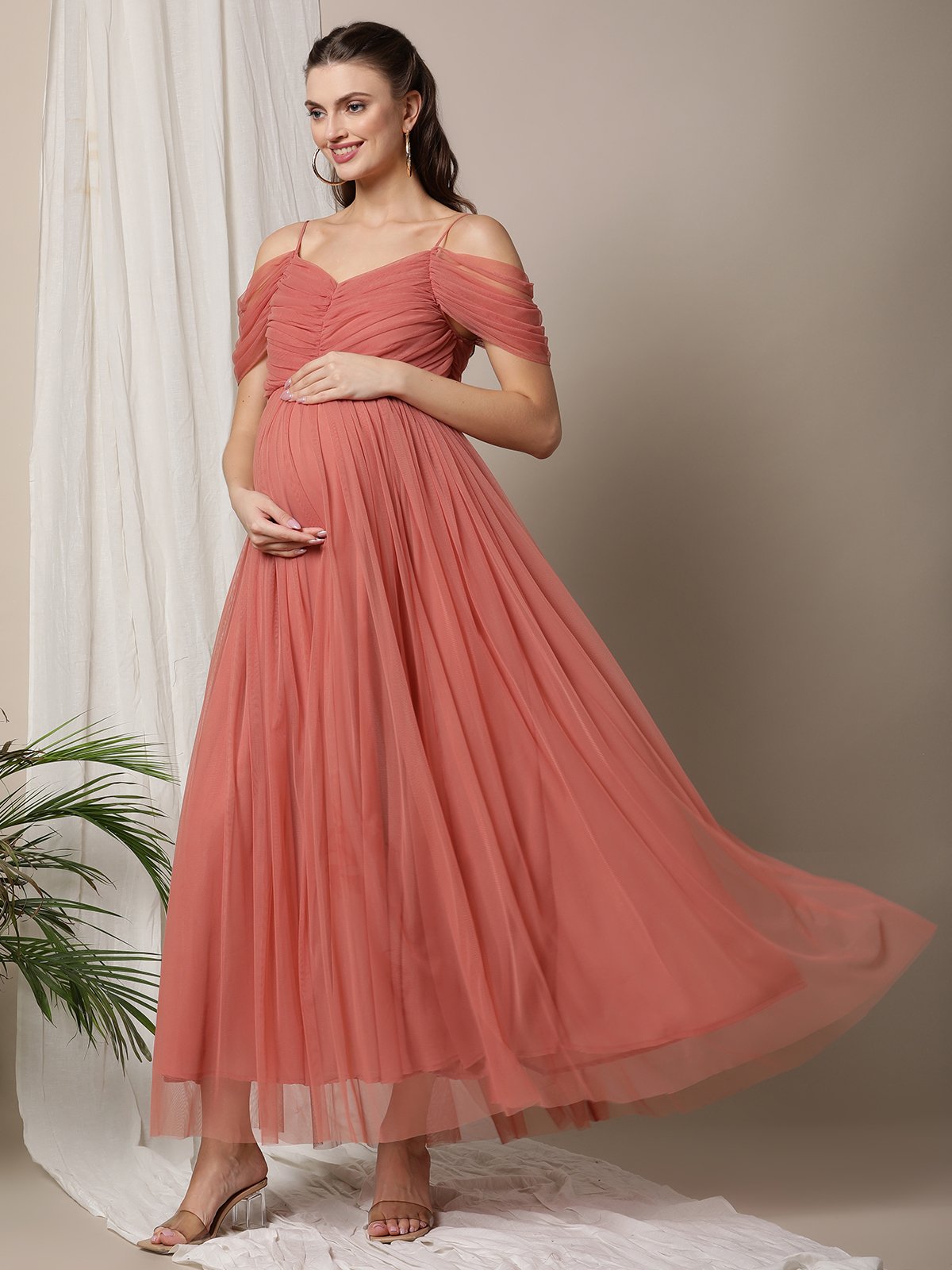 Frida Mom Labor and Delivery Gown, Maternity & Postpartum Nursing Gown,  Jersey Nightgown, One Size - Walmart.com