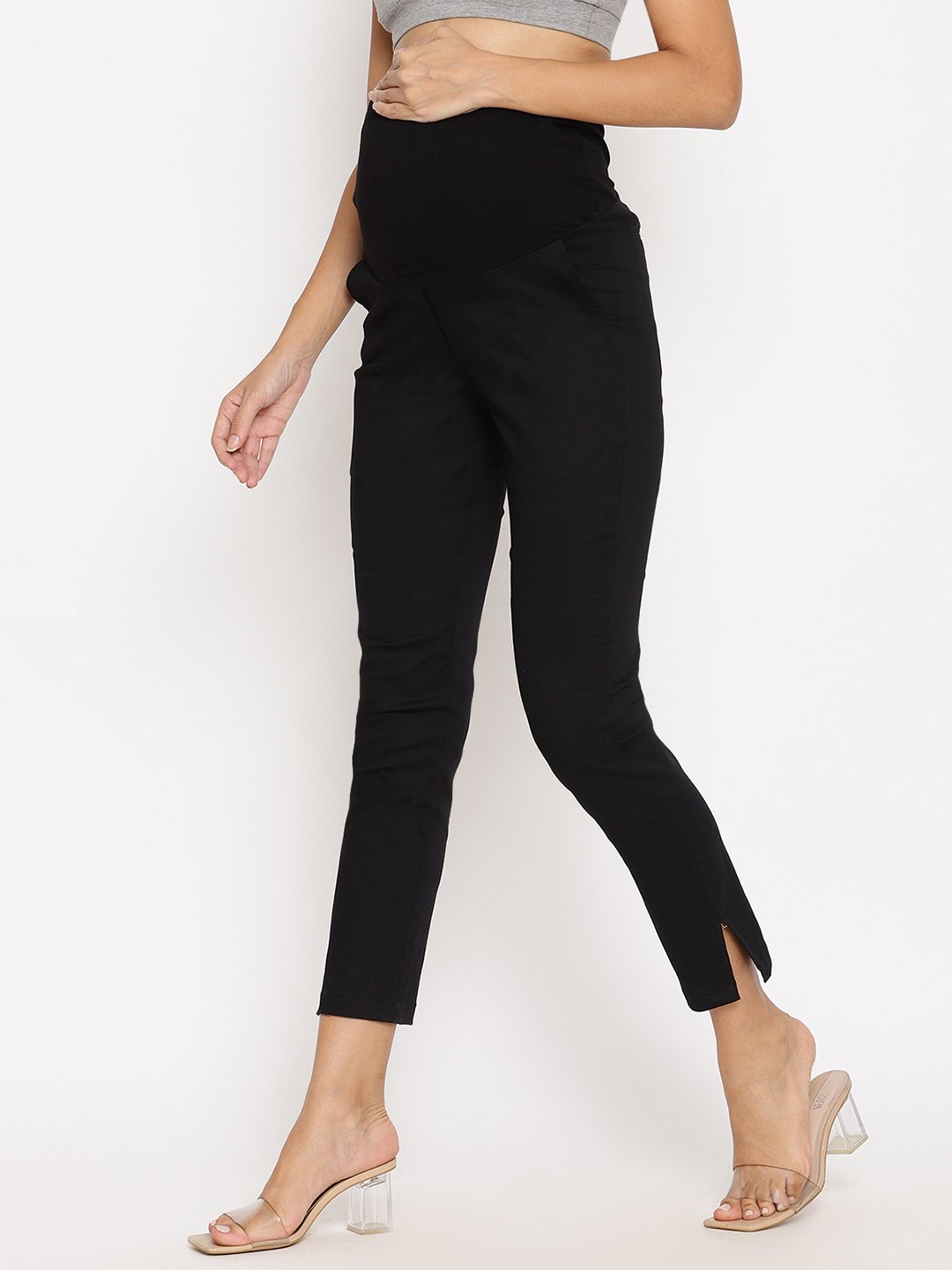 Buy Fithub Fashion Women's Formal Trouser | Slim Fit Cotton Blend Pants for  Office Wear Online at Best Prices in India - JioMart.