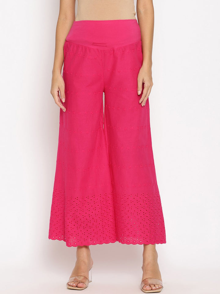 Maternity Cotton Palazzo Pants