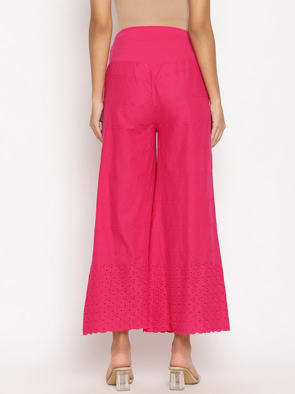 Maternity Cotton Palazzo Pants