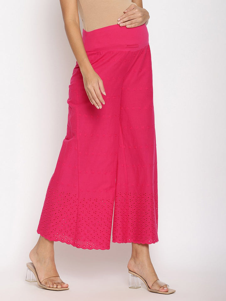 Maternity Cotton Palazzo Pants