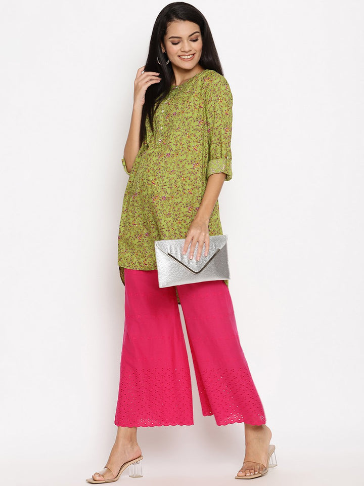 Maternity Cotton Palazzo Pants