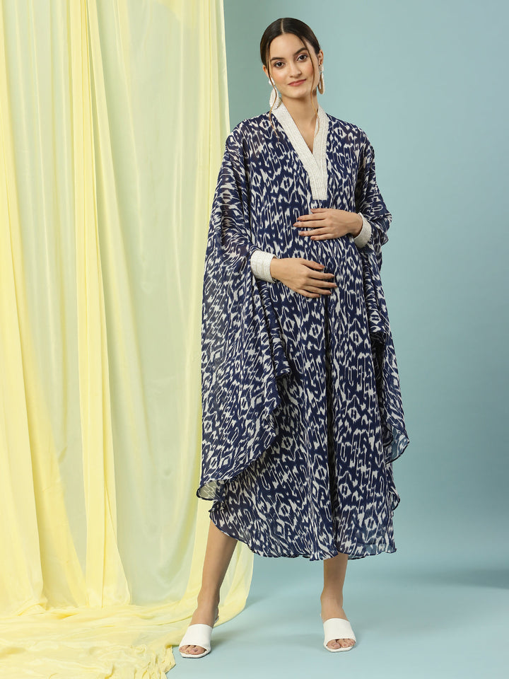 Maternity Party Kaftan Dress