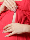 Nursing Friendly Maternity Gown