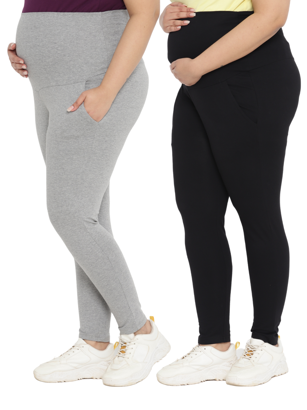 Plus size grey leggings clearance