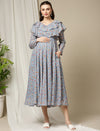 Maternity Printed Long Frock