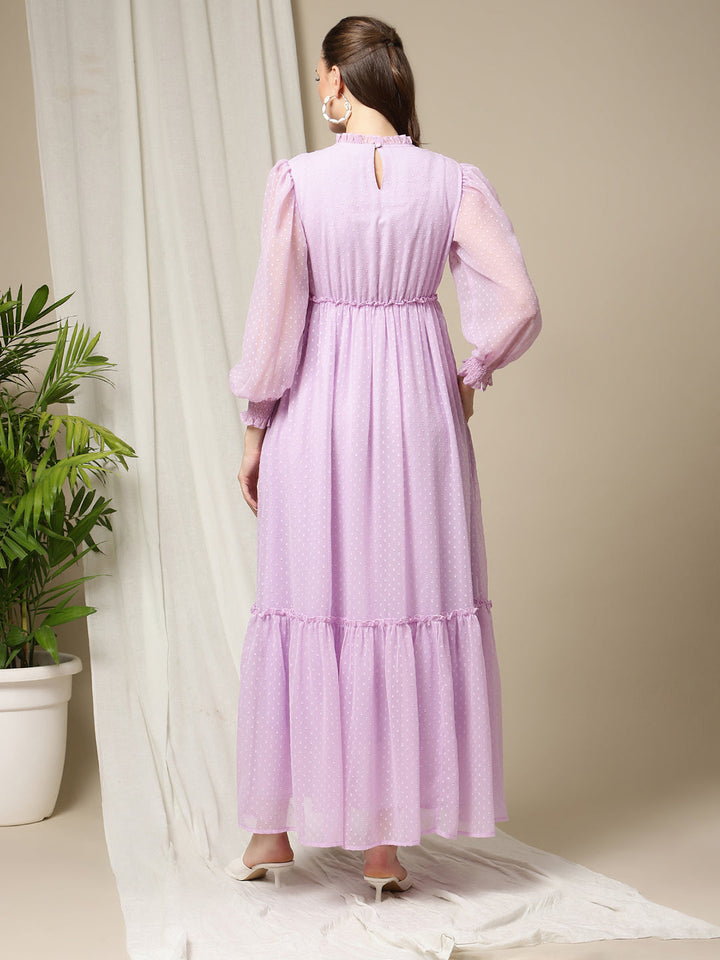 Maternity Purple Dress