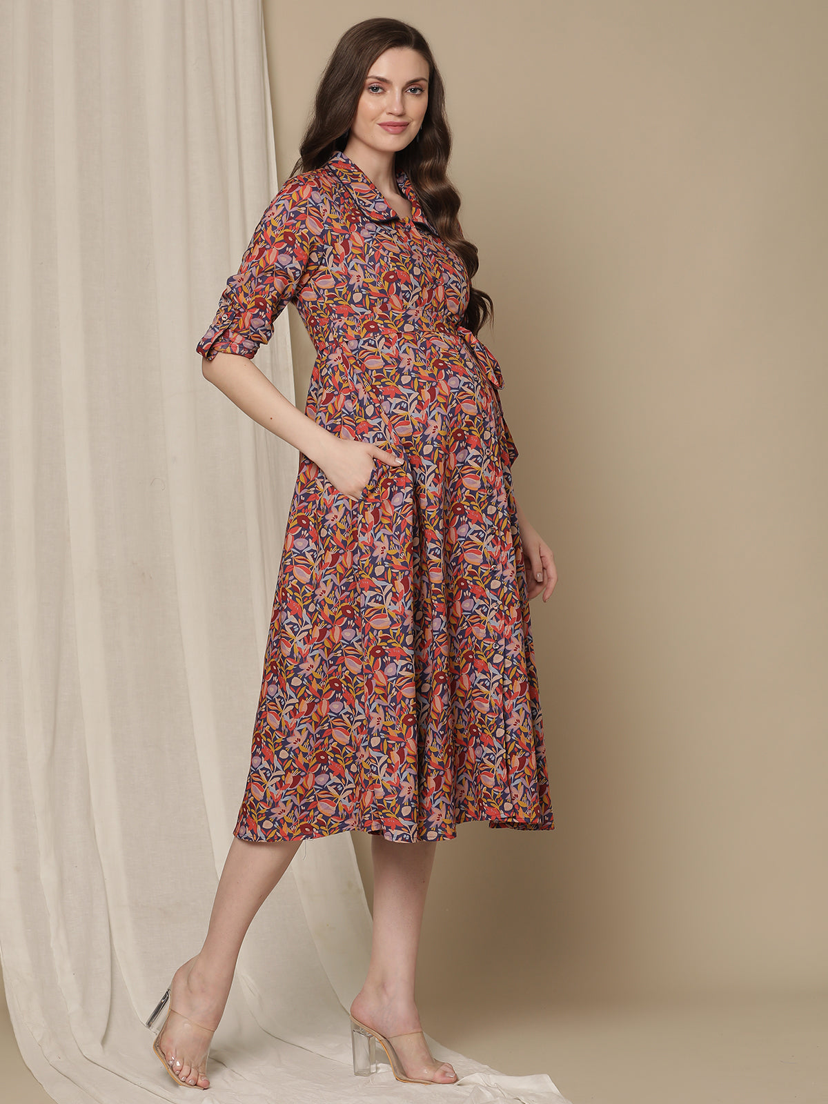 Buy Maternity Shirt Dress