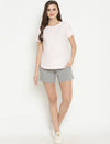 Maternity Cotton Shorts Set