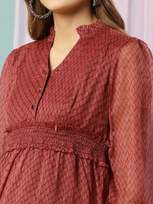 Maternity Smocked Dress