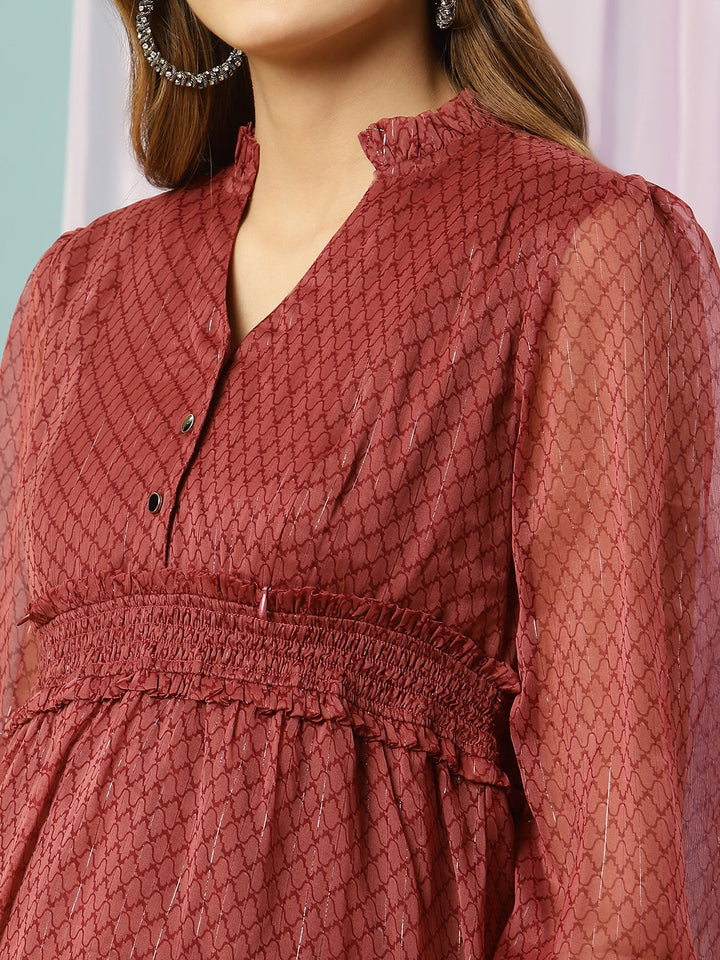 Maternity Smocked Dress