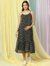 Sleeveless Maternity Dress- Grey
