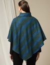 Maternity Woollen Poncho- Stripe