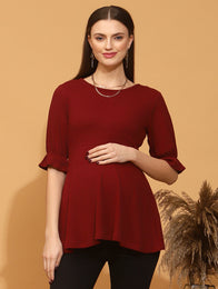 Pregnancy Casual Tee Top