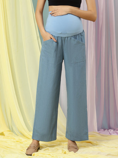 Maternity Jeans- Wide Leg