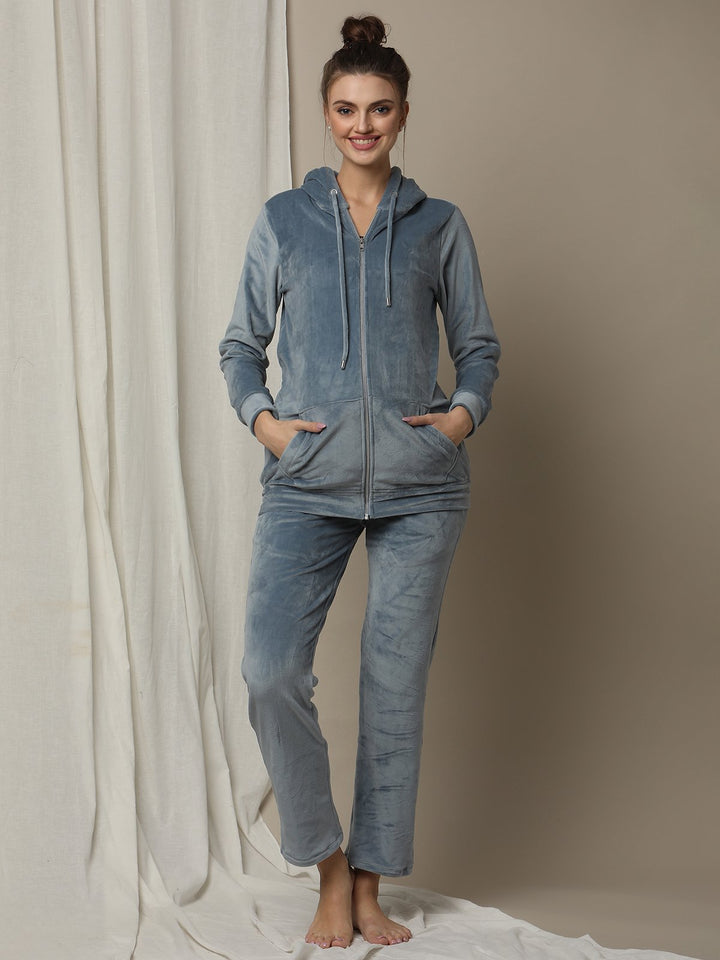 2pc. Maternity Pyjama + Hoodie Set