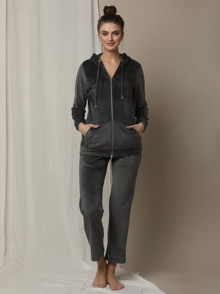 2pc. Maternity Pyjama + Hoodie Set