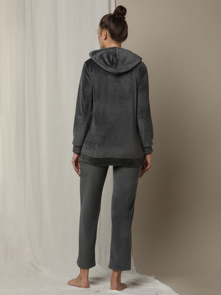 2pc. Maternity Pyjama + Hoodie Set