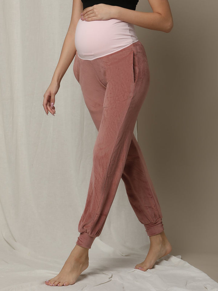 Maternity Winter Fleece Joggers