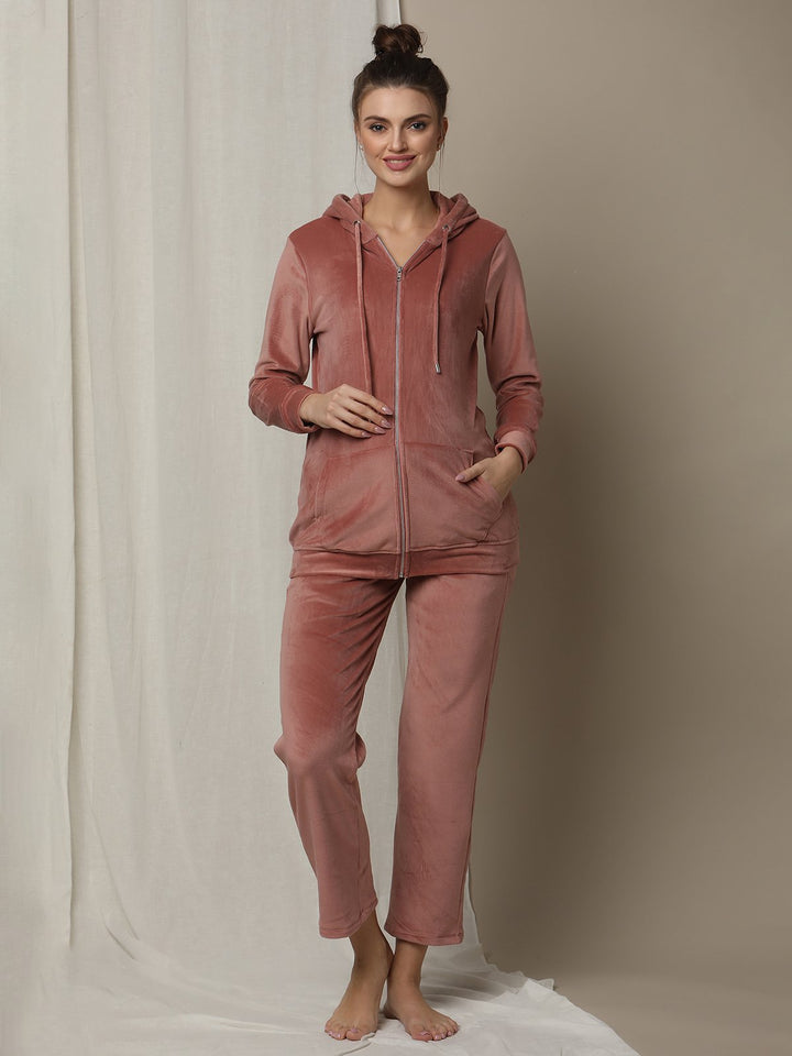 2pc. Maternity Pyjama + Hoodie Set