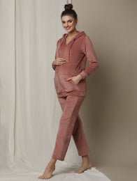 Maternity Hoodie and pyjama set
