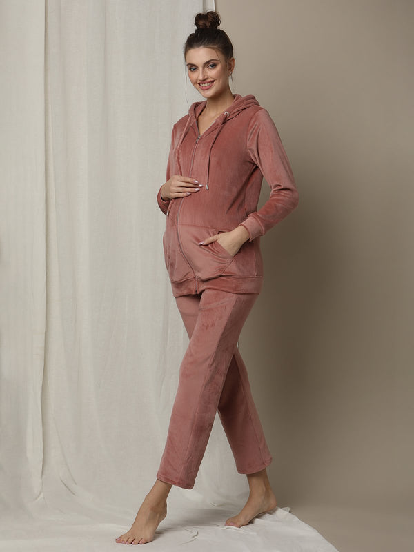 Maternity Hoodie and pyjama set