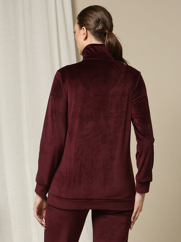Maternity Winter Jacket - Velvet