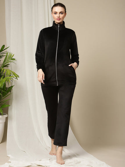 Maternity Athletic Shorts Set- Black