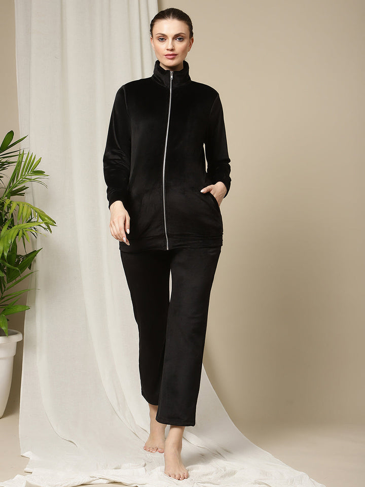 2pc. Maternity Winter Set- Velvet