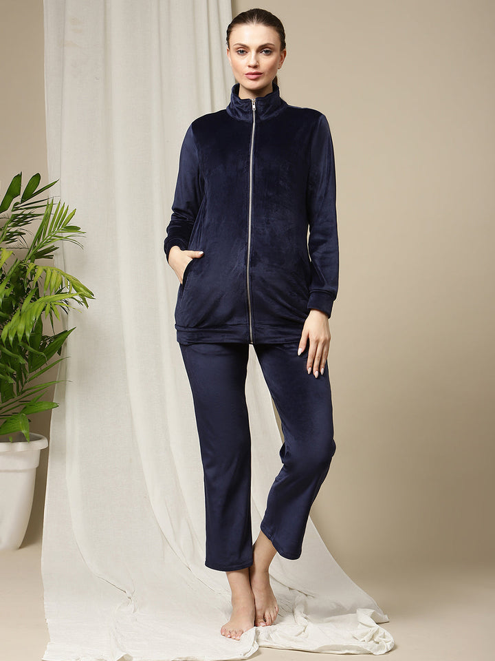 2pc. Maternity Winter Set- Velvet