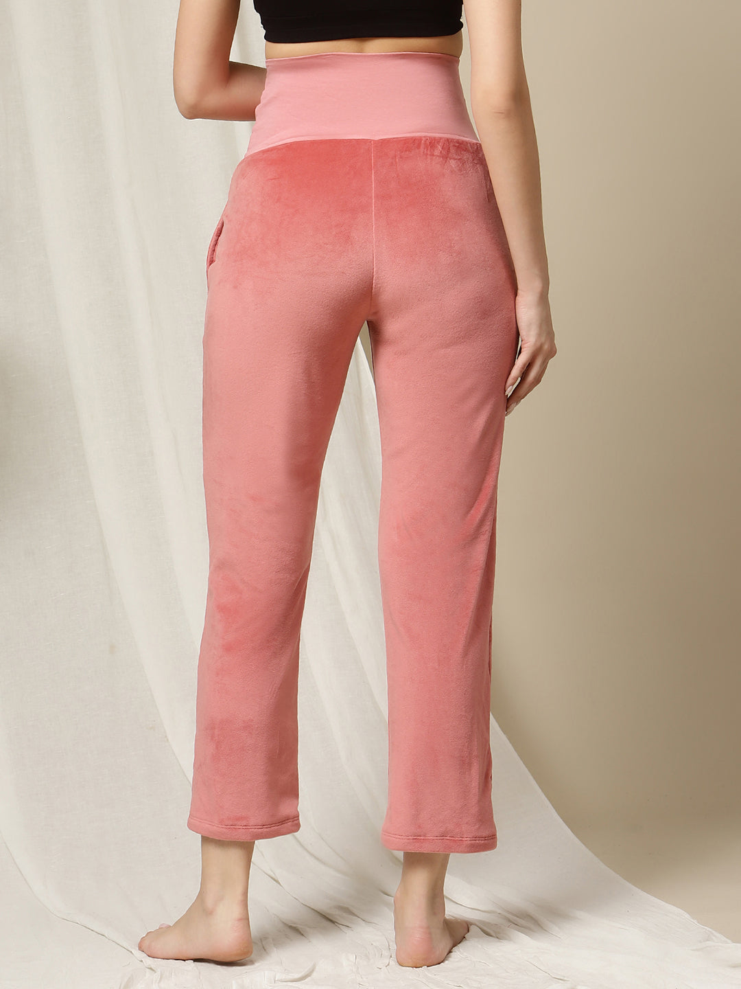 Buy Maternity Winter Pants - Pink