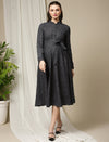 Maternity Winter Woolen Dress