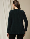 Maternity Winter Woolen Jacket- Green