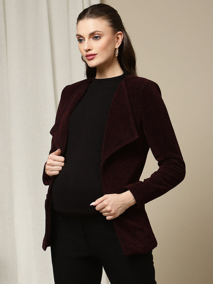 Maternity Winter Woolen Jacket