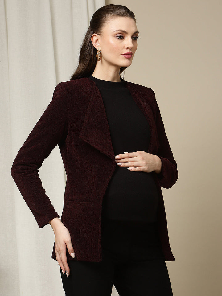 Maternity Winter Woolen Jacket