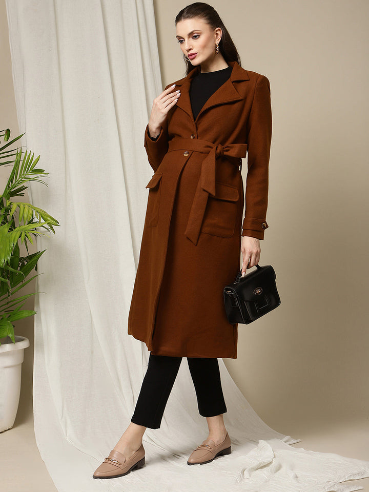 Maternity Winter Wrap Coat