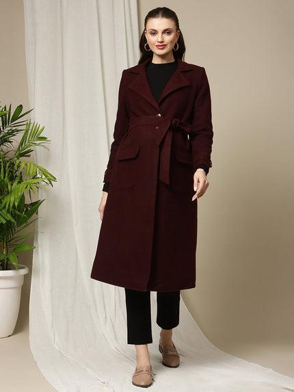 Maternity Wool Wrap Coat