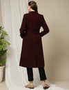 Maternity Wool Wrap Coat