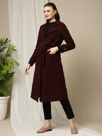 Maternity Wool Wrap Coat